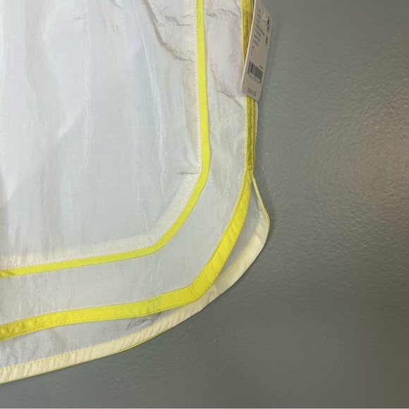 *NWT* FP Movement by Free People Varsity Blues Athletic Shorts, White, Sz Large - Picture 8 of 13